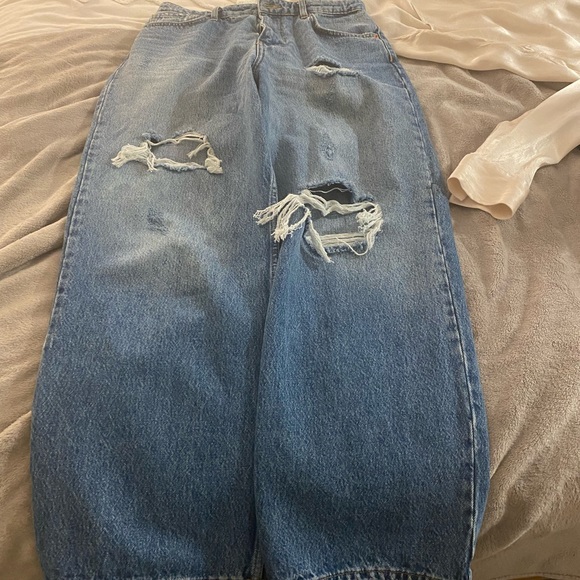 High rise vintage straight leg jeans - Picture 3 of 3